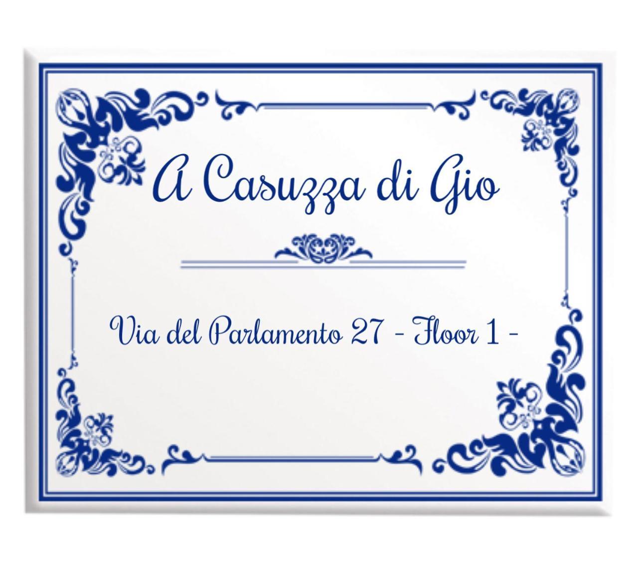 A Casuzza Di Gio Apartment Palermo Exterior foto